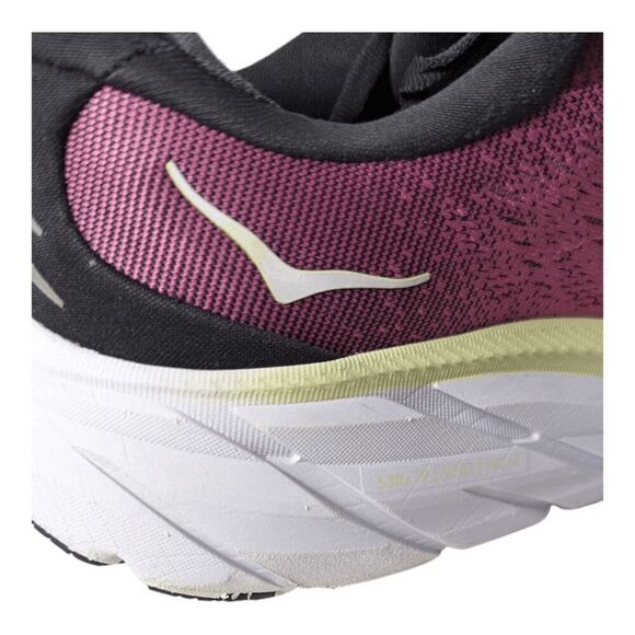 HOKA ONE ONE Clifton 8 'Ibis Rose Pink Green' Running Shoes Size 9.5B - Picture 14 of 16